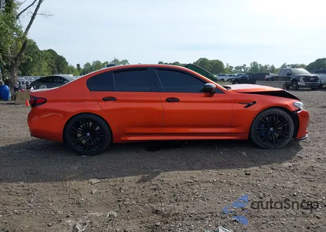 2021 BMW M5 z USA, uszkodzony, nr VIN WBS83CH05MCF71418